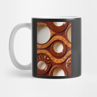 Wood pattern, a perfect gift for any woodworker or nature lover! #50 Mug